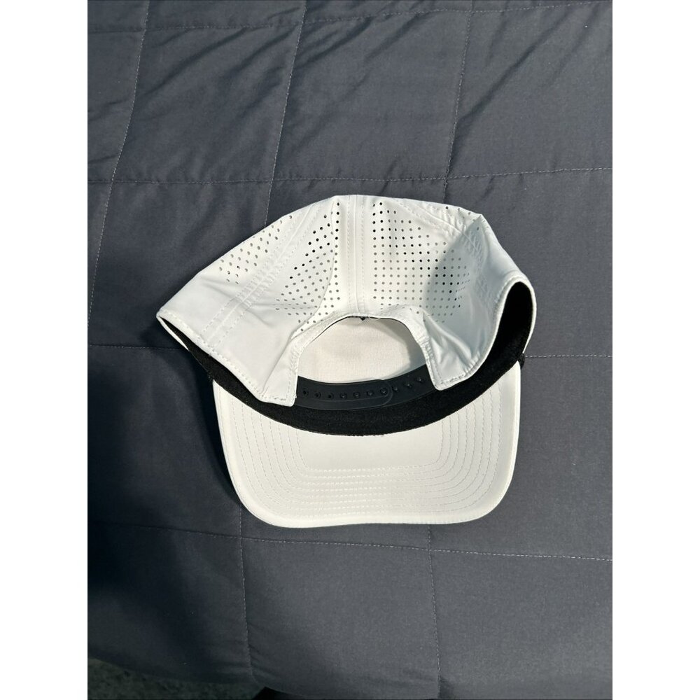 Purina Friskies Logo Adjustable Snapback Baseball Hat White Breathable Cap New - Picture 5 of 5